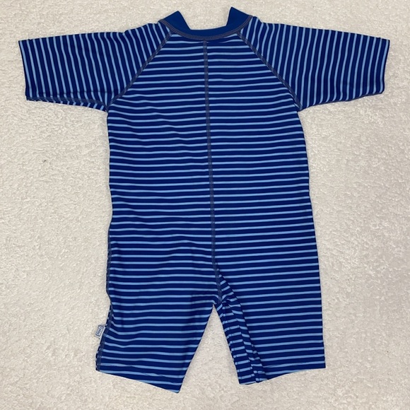 Iplay upf50 one piece zip rash guard swim suit medium 12 m - Picture 4 of 6